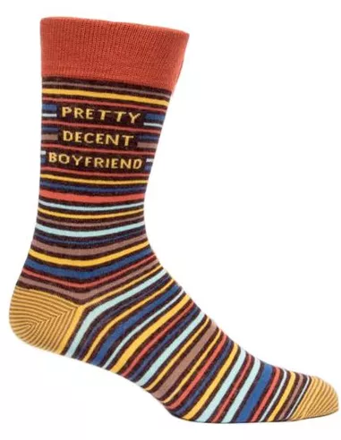 Men's Socks - Pretty Decent Boyfriend